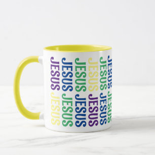 Caneca Yellow Jesus Mug