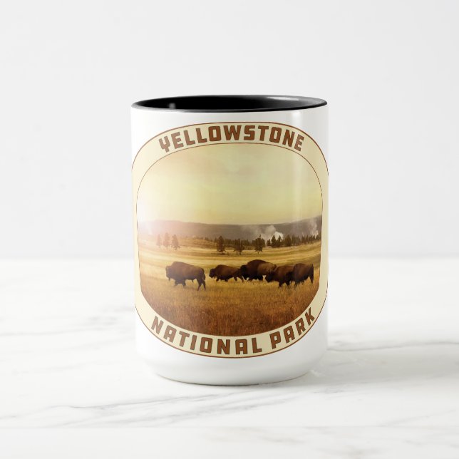 Caneca Yellowstone National Park Wyoming Montana Idaho (Centro)