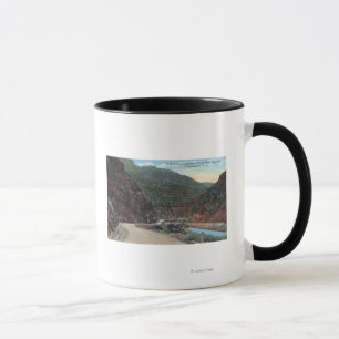 Caneca Yellowstone, WY - Yellowstone Highway e Wind 2