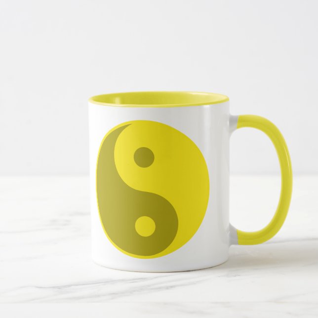 Caneca Yin amarelo Yang (Direita)
