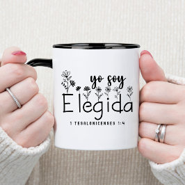 Caneca Yo Soy Elegida Espanhol Café Mug