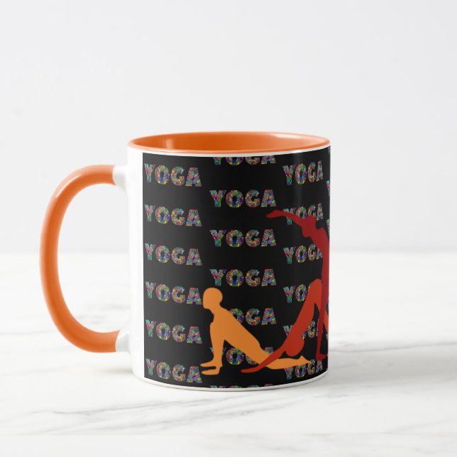 Caneca Yoga Possui Lata de Café com Cerâmica (Esquerda)