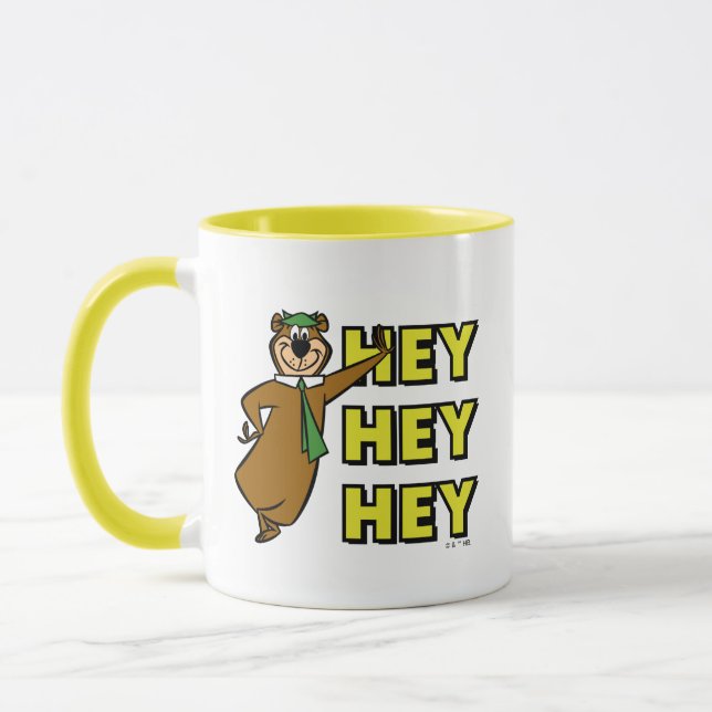 Caneca Yogi Bear Ei Ei (Esquerda)
