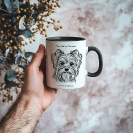 Caneca Yorkshire Terrier Portrait