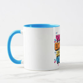 Caneca You Are Enough Just As You Are Colorful