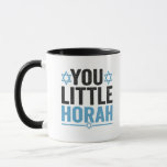 Caneca You Little Horah Hanukkah Funny Jewish Saying Gift<br><div class="desc">chanukah, menorah, hanukkah, dreidel, jewish, Chrismukkah, holiday, horah, christmas, </div>