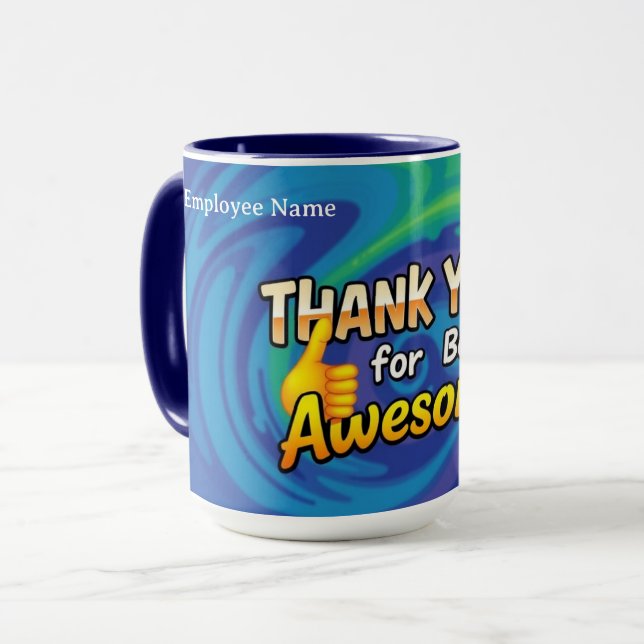 Caneca Your Daily Dose of Awesome | Premium Recognition (Frente Esquerda)