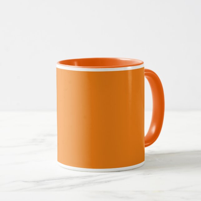 Caneca Your Say Your Way  Orange Combo Mug (Frente Esquerda)