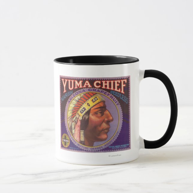 Caneca Yuma Chefe Orange LabelRedlands, CA (Direita)