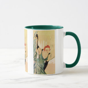 Caneca Yvette Guilbert, Henri de Toulouse-Lautrec