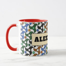 Caneca Z12-Alexander Brooks Mug – Custom Geometric Design
