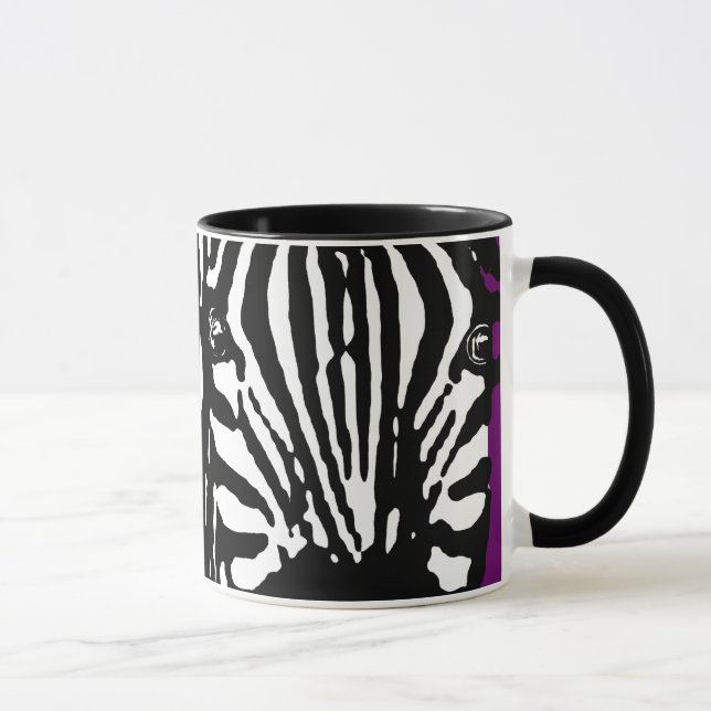 Caneca zebra. (Direita)