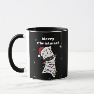 Caneca Zebra Christmas Zebras