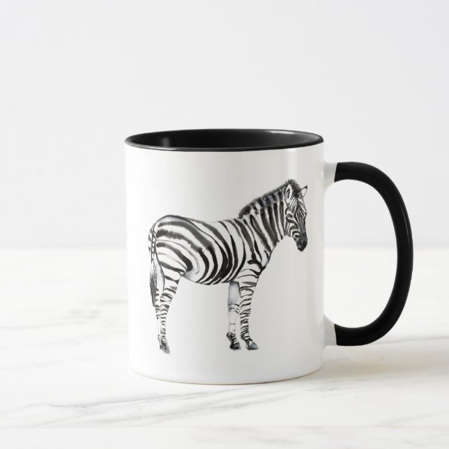 Caneca Zebra em pé (Direita)