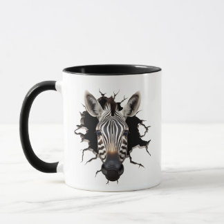 Caneca Zebra Peeking Through