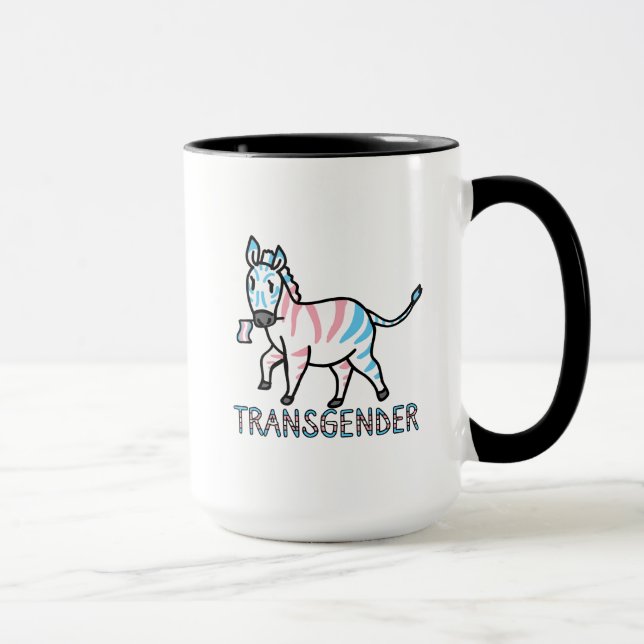 Caneca Zebra transgênero (Direita)