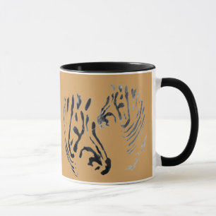 Caneca Zebras de Arte Animal Selvagem