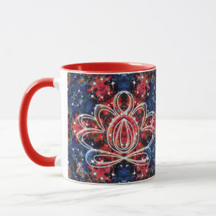 Caneca Zen Lotus, cintilação