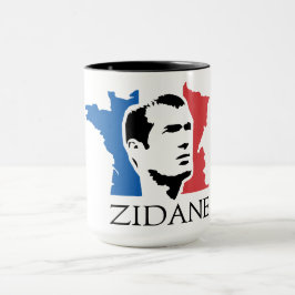Caneca Zidane - França