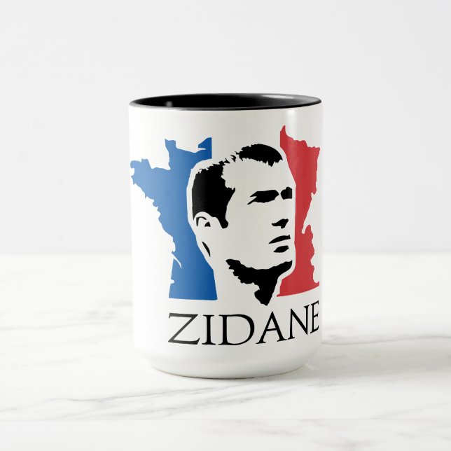 Caneca Zidane - França (Centro)