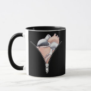 Caneca Zipper Heart