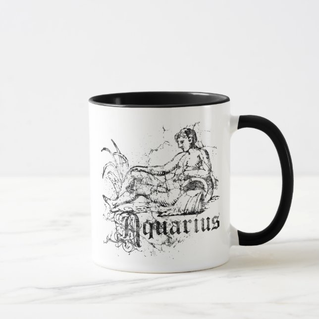 Caneca Zodiac Aquarius (Direita)