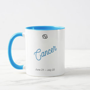 Caneca Zodiac Câncer – Xícara de Café de Astronomi