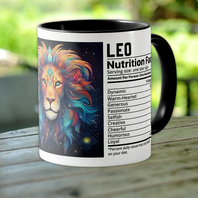 Caneca Zodiac Leo (Criador carregado)