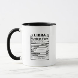 Caneca Zodiac Libra - Fato de Nutrição