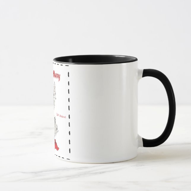 Caneca Zombie Bunny (Direita)