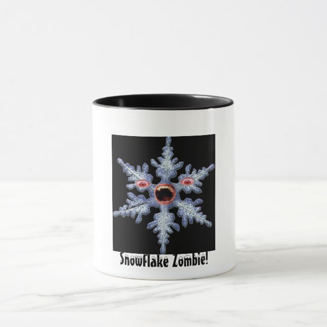 Caneca Zombie floco de neve! (Centro)