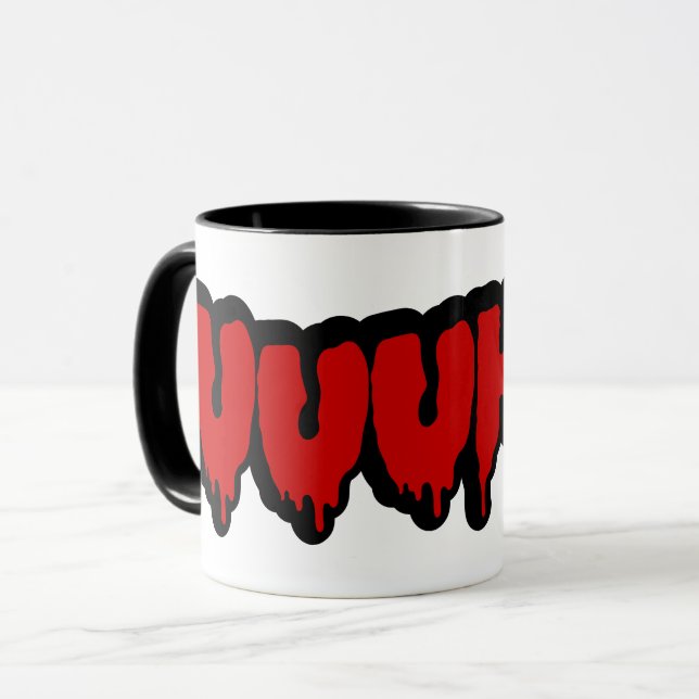 Caneca Zombie Groan (Frente Esquerda)