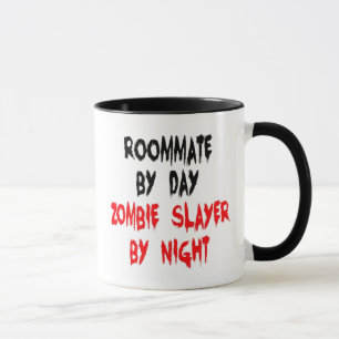 Caneca Zombie Slayer Roommate