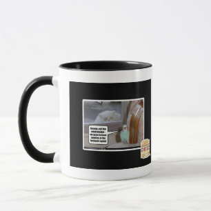 Caneca Zombis no quintal