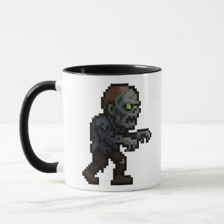 Caneca Zumbi Retro de 8-bits