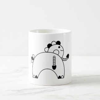 Canecas bonitinhas de caracteres Kawaii