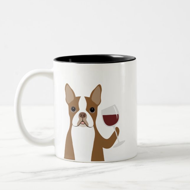 Canecas Boston Terrier (Esquerda)