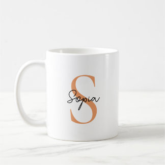 Canecas brancas personalizadas e elegantes