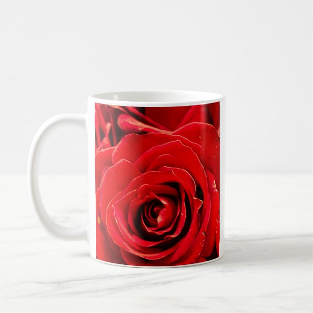 Canecas Clássicas Desire Red Roses 11oz (Esquerda)
