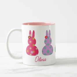 Canecas Coloridas de Páscoa com Nome