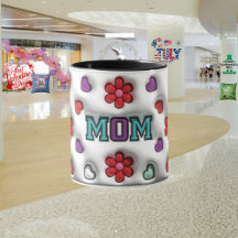 Canecas com "Efeito 3D" para o Dia das Mães