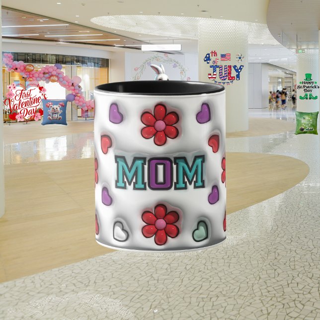 Canecas com "Efeito 3D" para o Dia das Mães (Criador carregado)