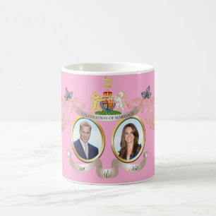 Canecas Comemorativas do Casamento de Will+Kate
