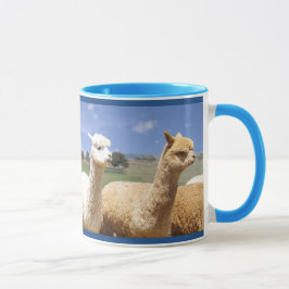 Canecas da alpaca para ele