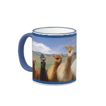 Canecas da alpaca para ele