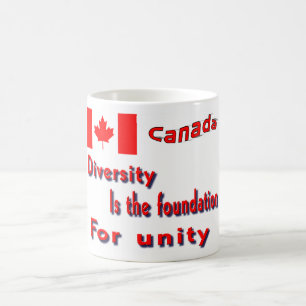 canecas da diversidade de Canadá
