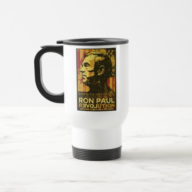 Canecas da revolução de Ron Paul (Esquerda)