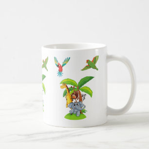 canecas de animais selvagens