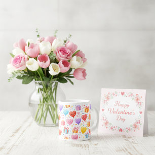 Canecas de Balões Sweet Heart Presente para Qualqu