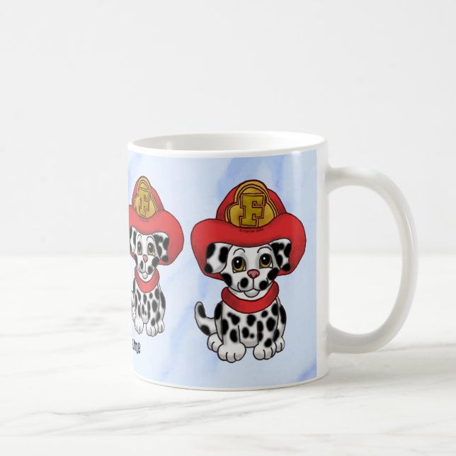 Canecas de bombeiro cachorrinho (Direita)